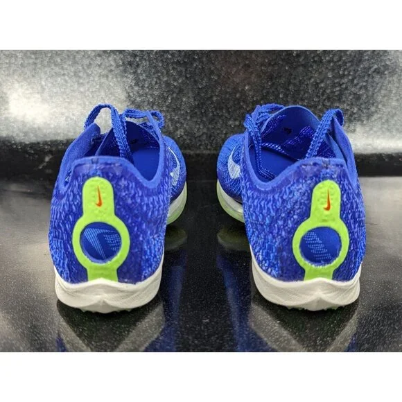 Nike Air Zoom Victory Flyknit Racer Blue Track Spikes Men Size 6 Woman 7.5 NEW